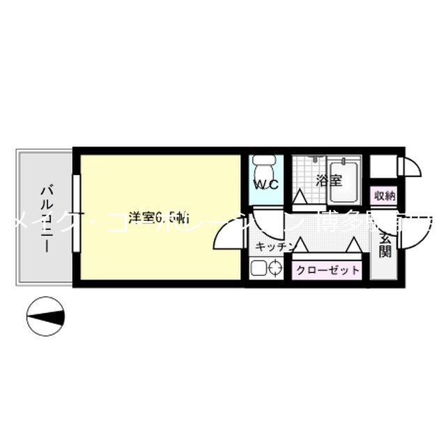 ノアーズアーク博多北 間取り