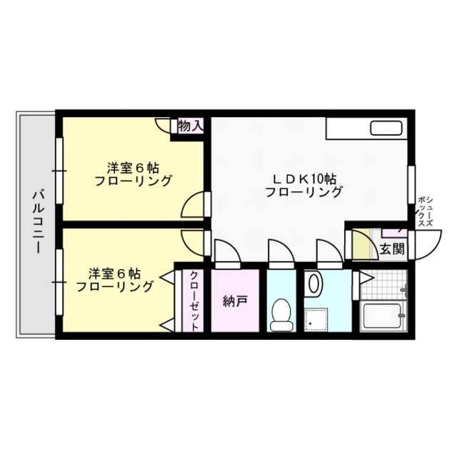 警固丸ビル 間取り