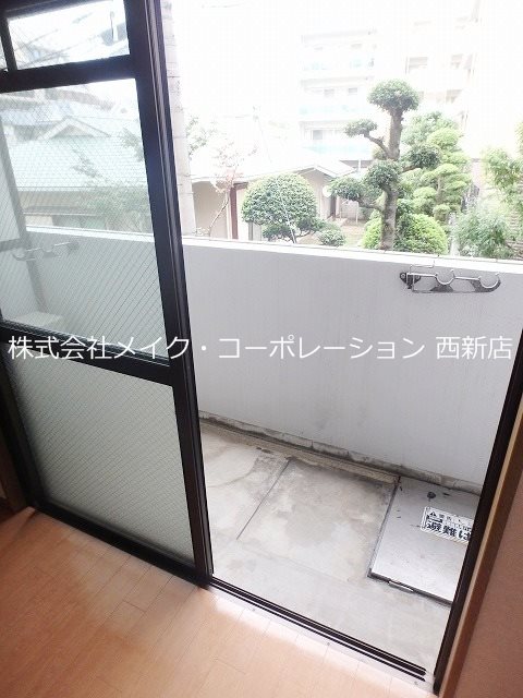 ルピナス西新 ベランダ