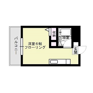Ｋステーション呉服町 間取り