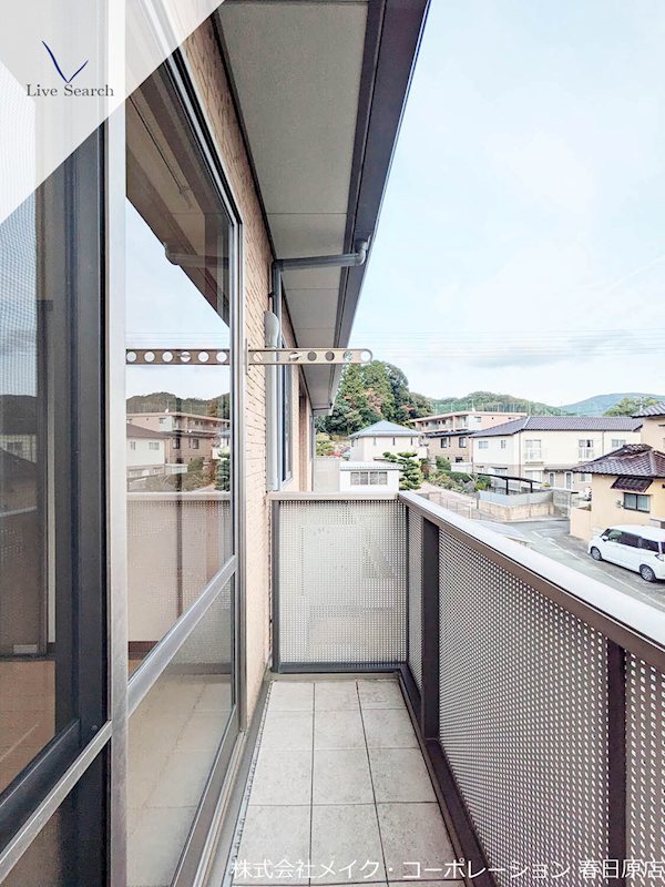 メゾン・クレールB棟 ベランダ