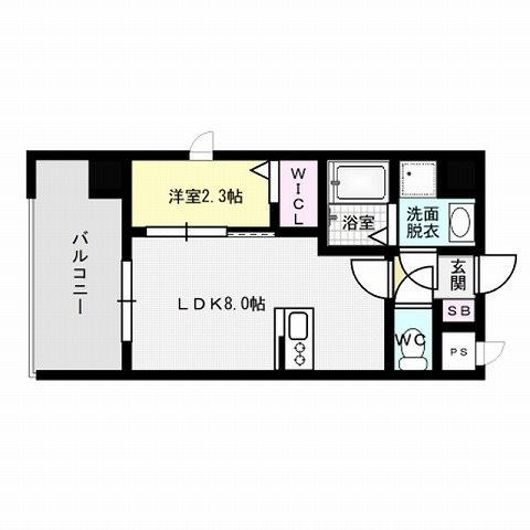 パグーロ西新南 間取り