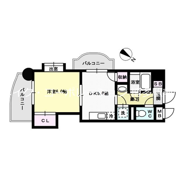 キトミ壱番館 間取り