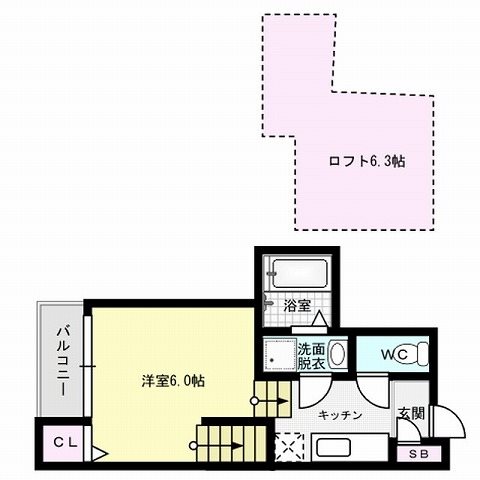 シャレオ次郎丸 間取り