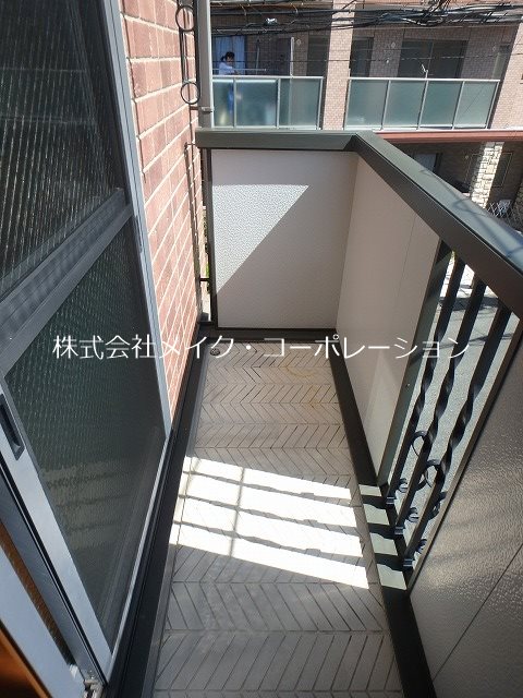 ウィルモア干隈 ベランダ