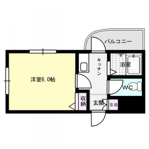 ポルトス西新 間取り