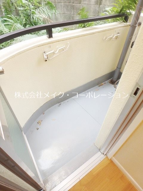 ポルトス西新 ベランダ