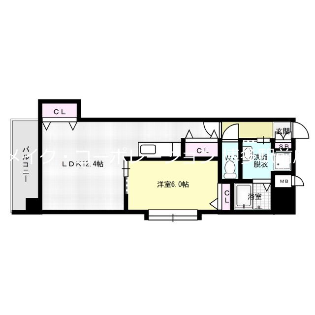 エスパンドーレ川上 間取り