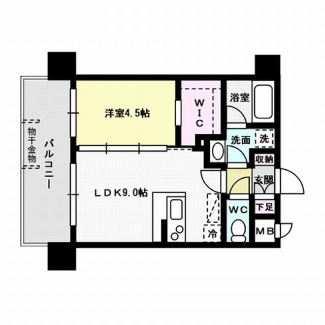 ネストピア博多グランドステージ 間取り図