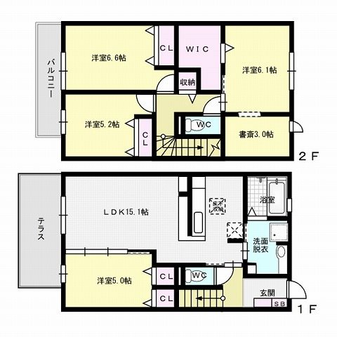 D-room七隈 間取り