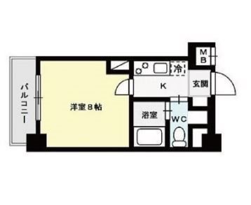 テングッド昭代 間取り