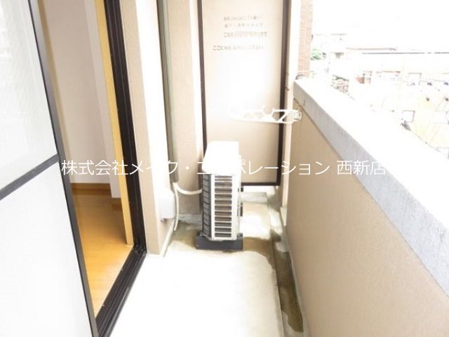 テングッド昭代 ベランダ