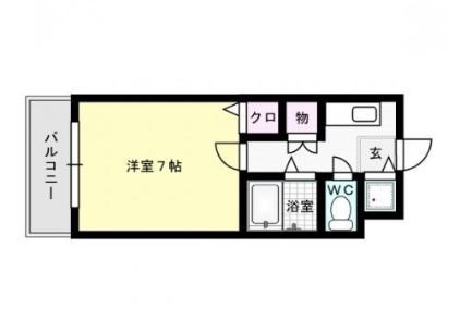 ジュパール別府～ネット無料～ 間取り