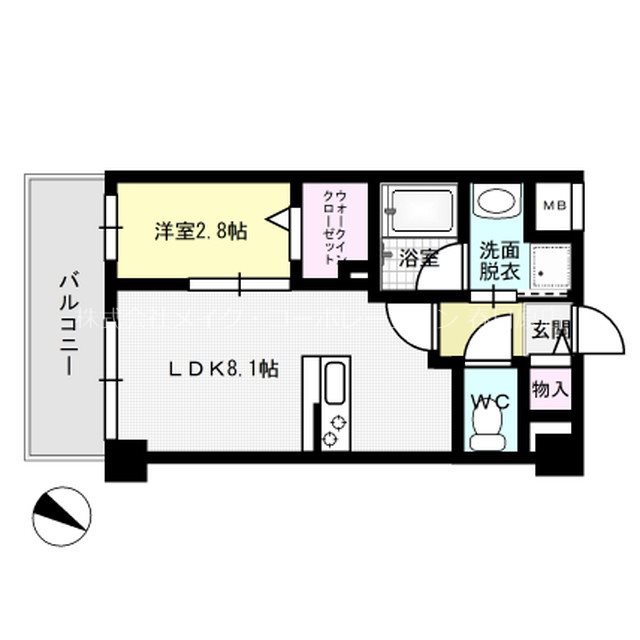 春日コンドミニアム 間取り図