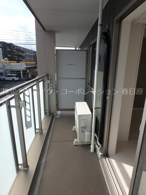 春日コンドミニアム ベランダ