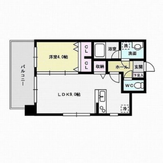 ウインステージ博多駅南 間取り
