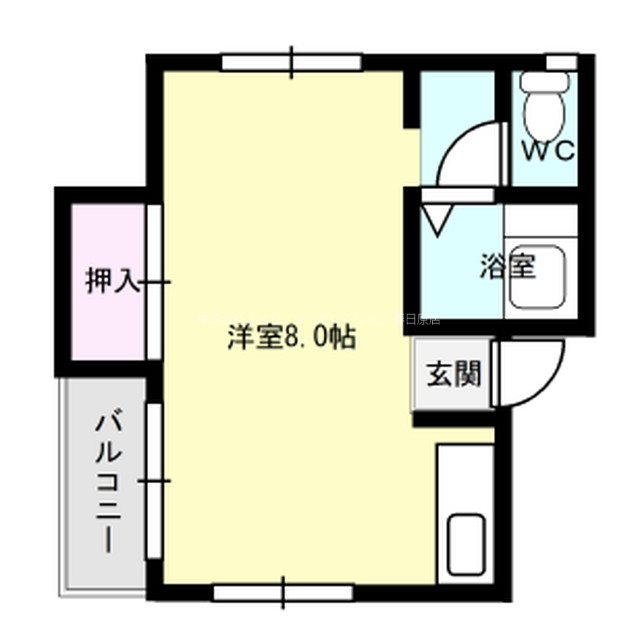 サンセール片縄 301号室 間取り