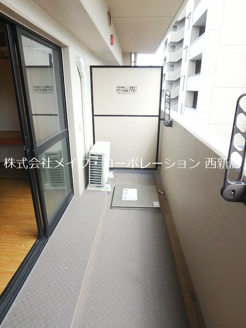 ウェイブレット百道 ベランダ