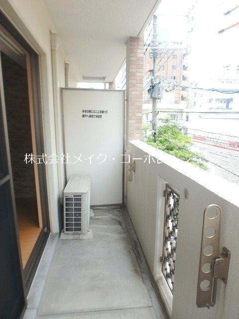 ベランダ グロリアス西新~駅近マンション~ ベランダ