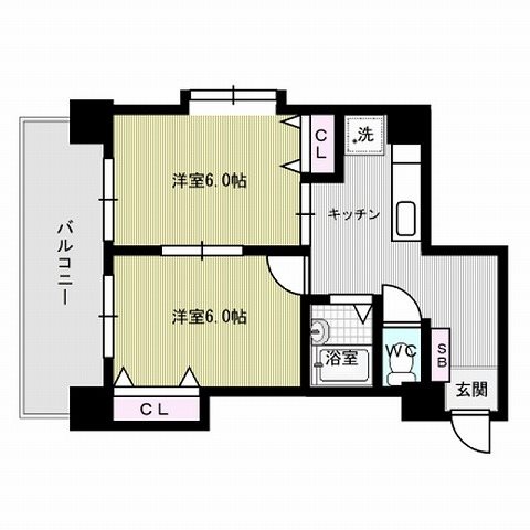 ドリーム六本松 間取り