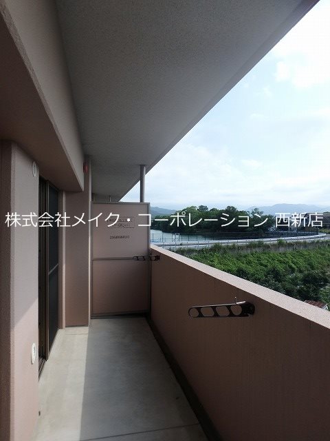 サムティ七隈レイクサイド ベランダ