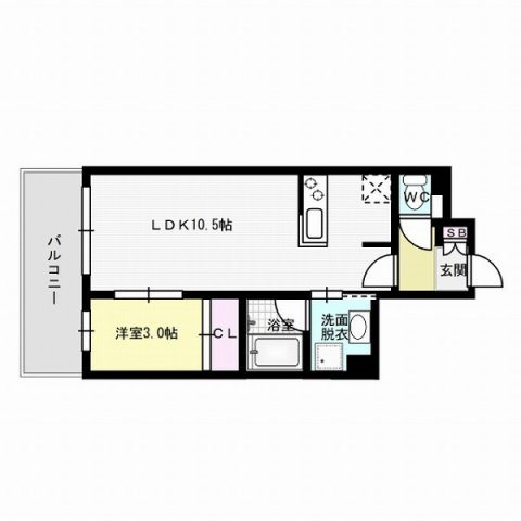 グランフォーレ西新ヒルズ 間取り