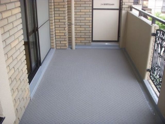 サンセーヌ百道 ベランダ