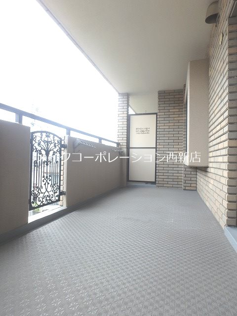 サンセーヌ百道 ベランダ