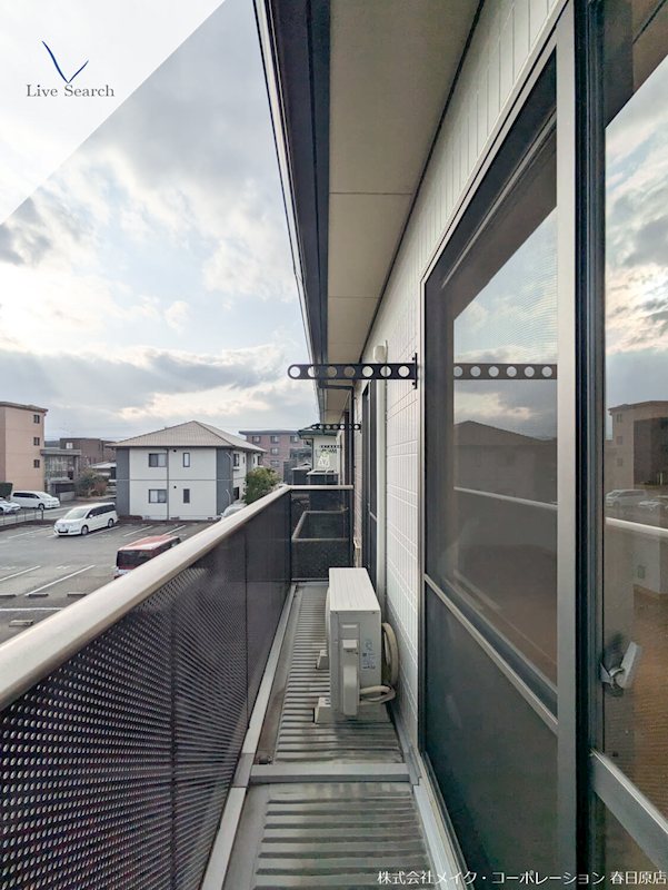 フローラルコートC棟 ベランダ