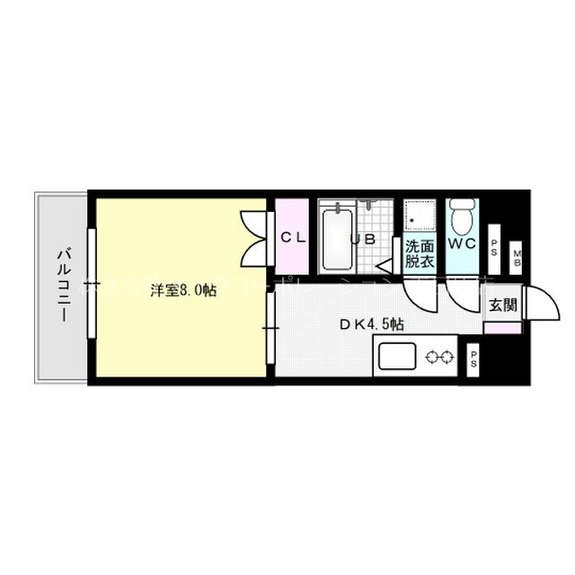 間取り G.R麦野 間取り図