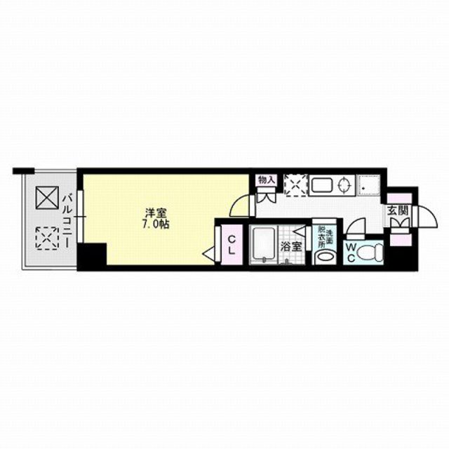 ボルゲーゼ駅南 間取り