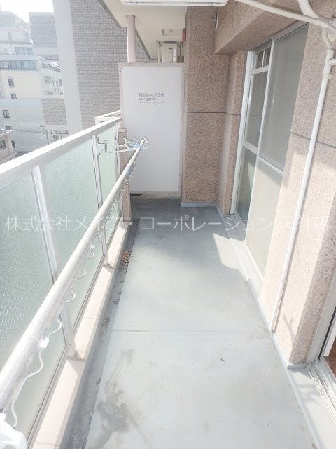 第3青柳マンション ベランダ