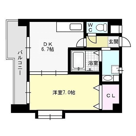 シャトナール城南Ⅱ 間取り