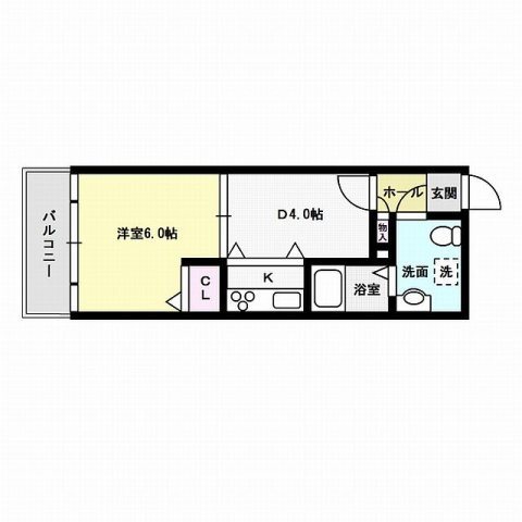 コンフォートベネフィス別府1 間取り