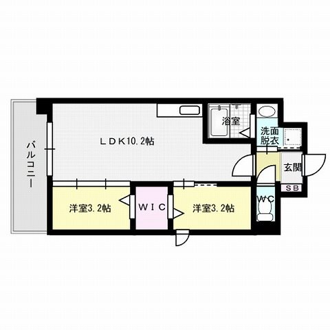 modern　palazzo姪浜avenue 間取り
