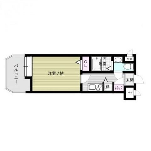 ダイナコートエスタディオミューズ 間取り