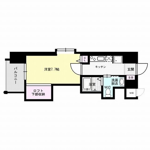 アクタス六本松タワー 間取り