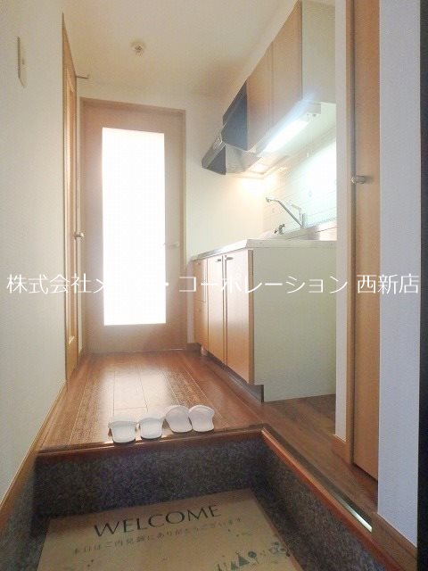 玄関 フライハイト姪浜 玄関