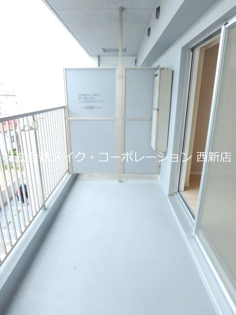 レジディア西新【Ｉタイプ】 ベランダ