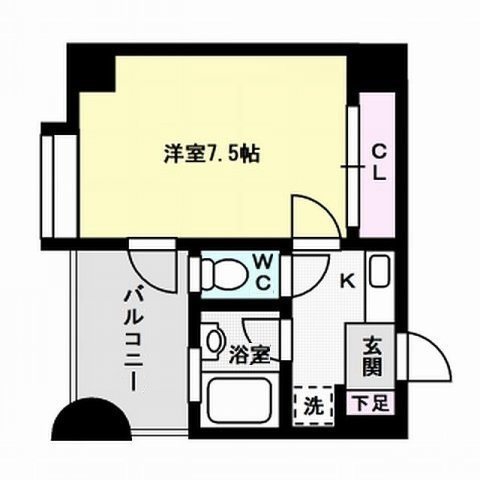 Kステーションプラザ姪浜 間取り