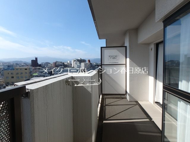 コーポランド春日原 ベランダ