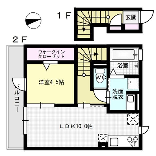 間取り ブラン惣利 間取り図