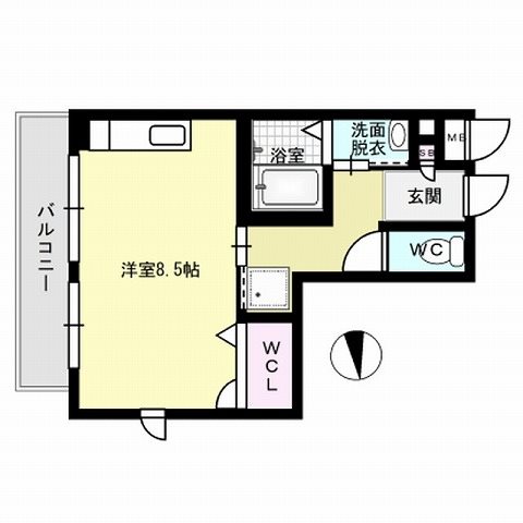 シャーメゾンＫ２～ネット無料～ 間取り
