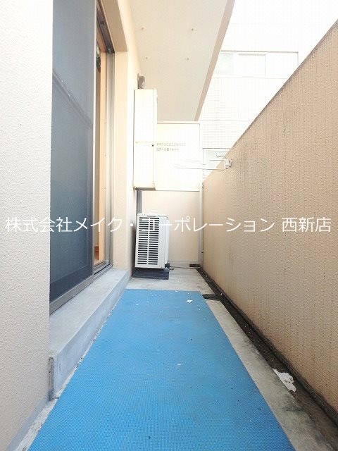 フォレステーション姪浜～ネット無料～ ベランダ