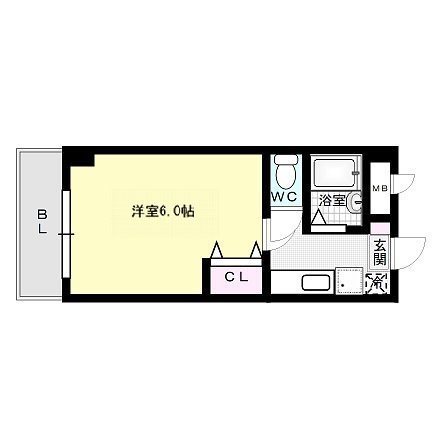 ガーデンパレス西新 間取り