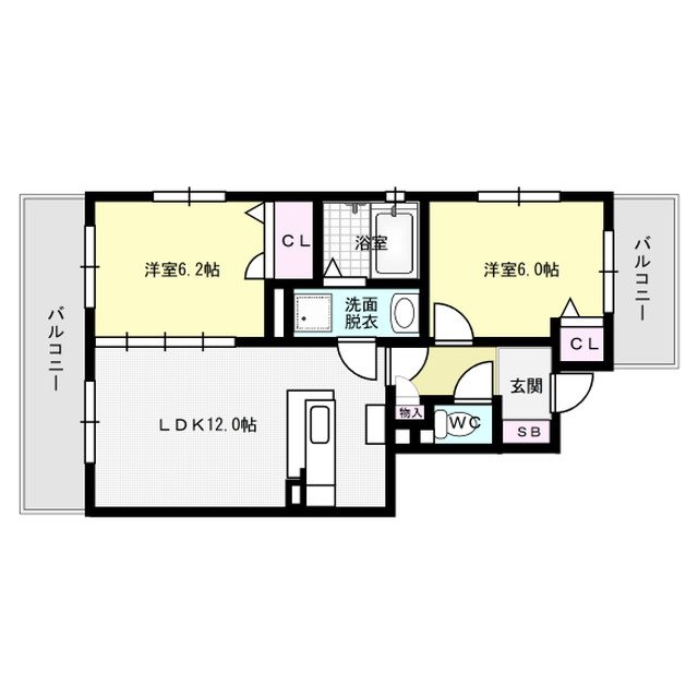 アルティアム水城 間取り図