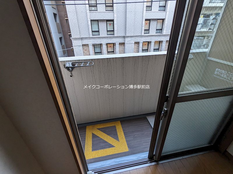 エンクレスト博多駅前 ベランダ