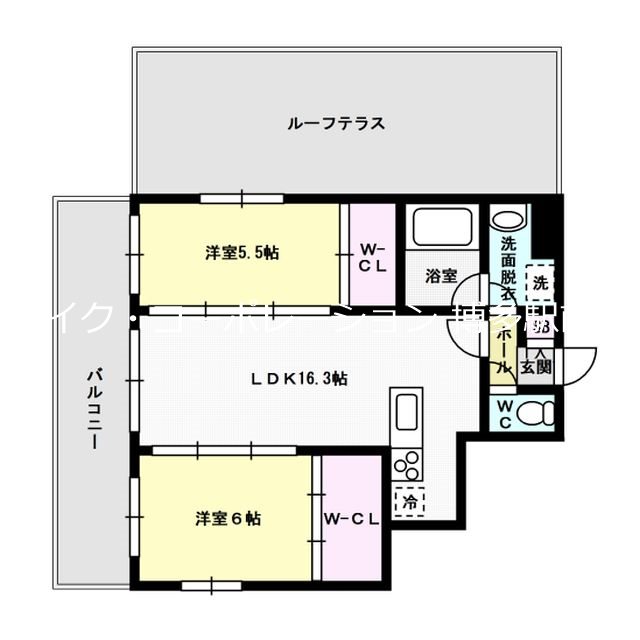 ロイヤルガーデン博多アネックス 間取り