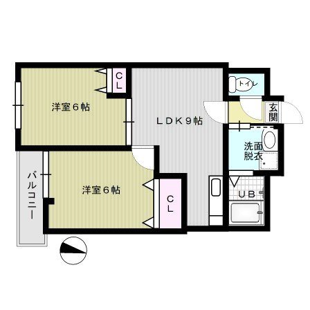 ピノモンテ城南 間取り