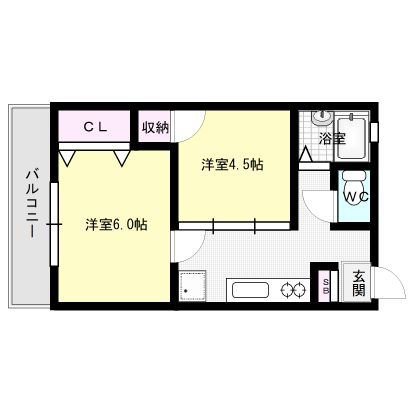 グラフィックメゾン飯倉 間取り